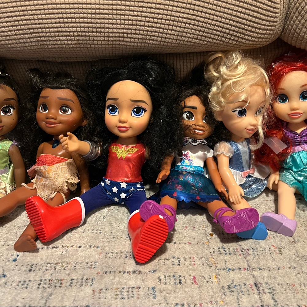 Disney Princess and Superhero Doll Set